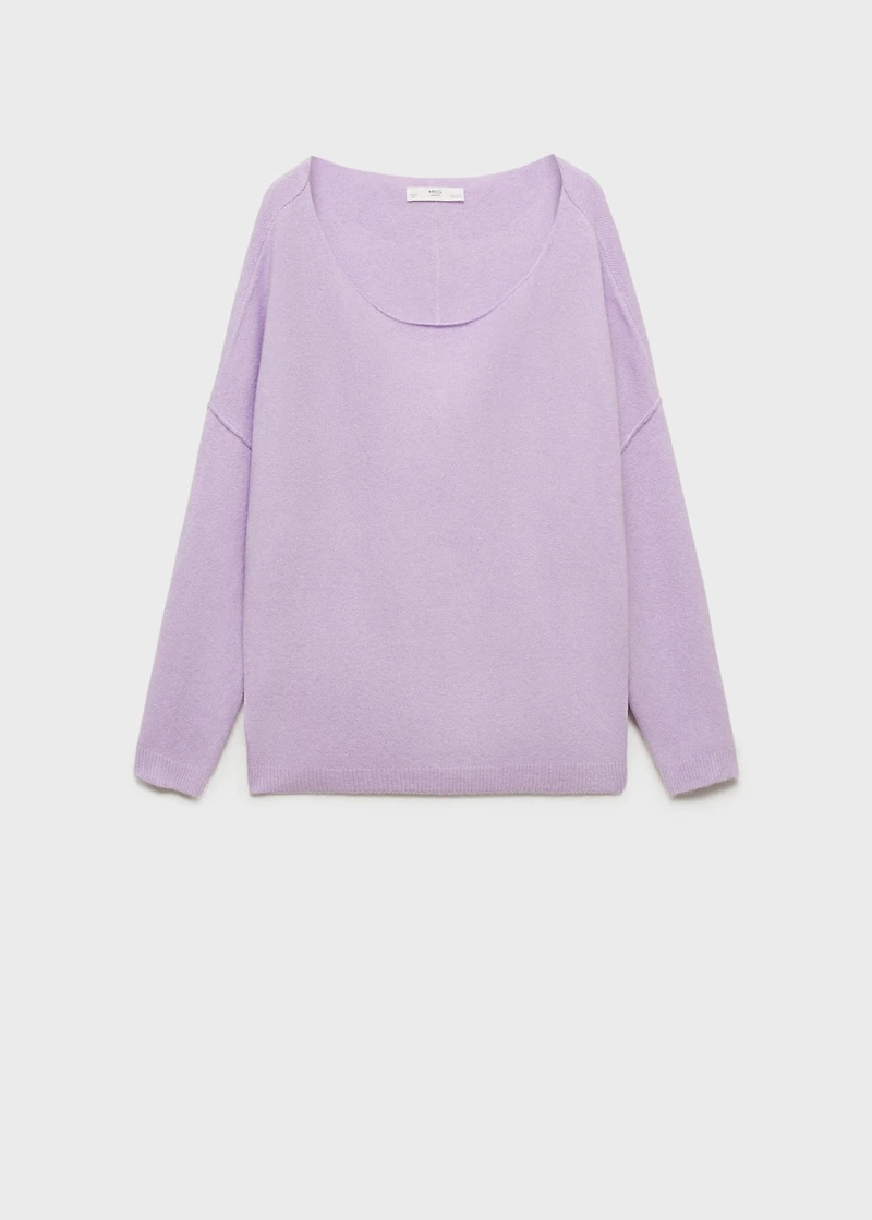 Oversize knit sweater