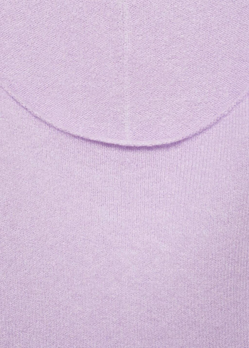 Oversize knit sweater