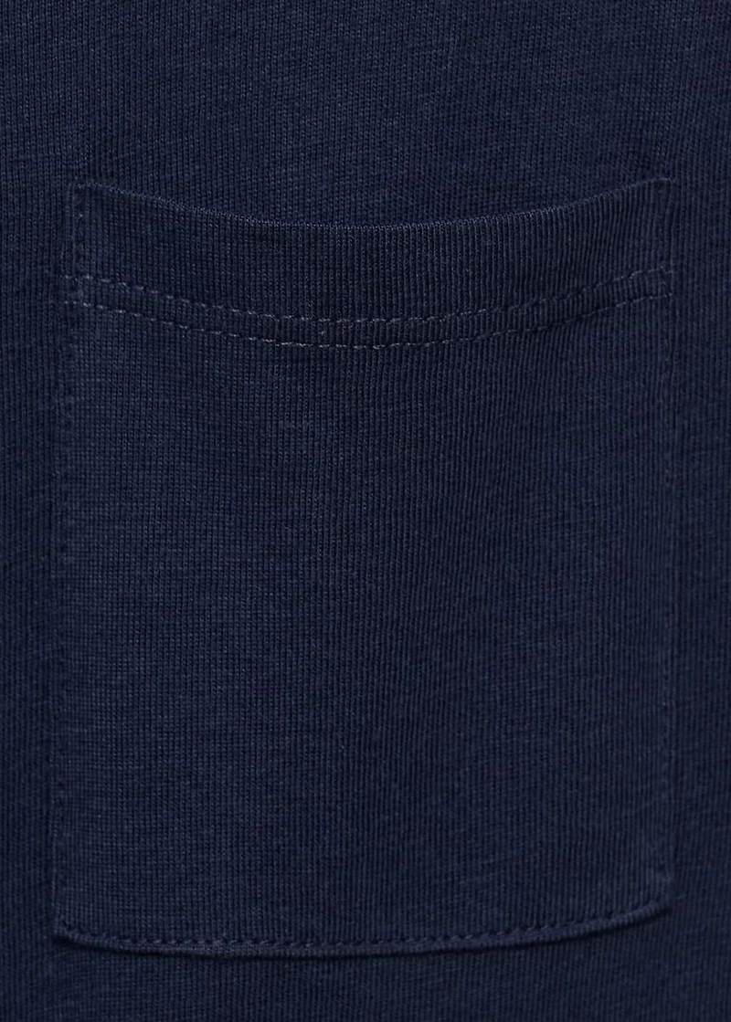 Pocket cotton T-shirt