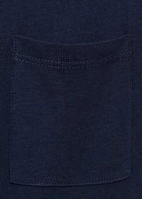 Pocket cotton T-shirt