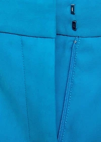 Straight suit trousers
