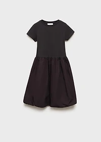Ballon skirt dress