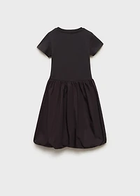 Ballon skirt dress