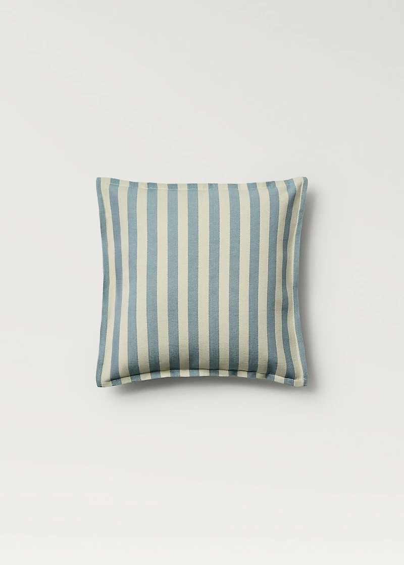 Children's woven stripe cushion cover 40x40 cm