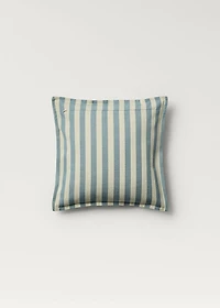 Children's woven stripe cushion cover 40x40 cm