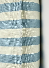 Children's woven stripe cushion cover 40x40 cm