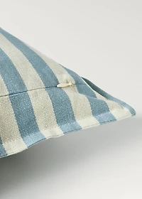 Children's woven stripe cushion cover 40x40 cm