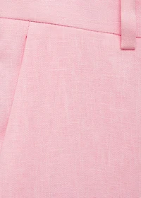 Linen suit trousers