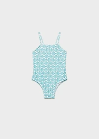 Floral print swimsuit