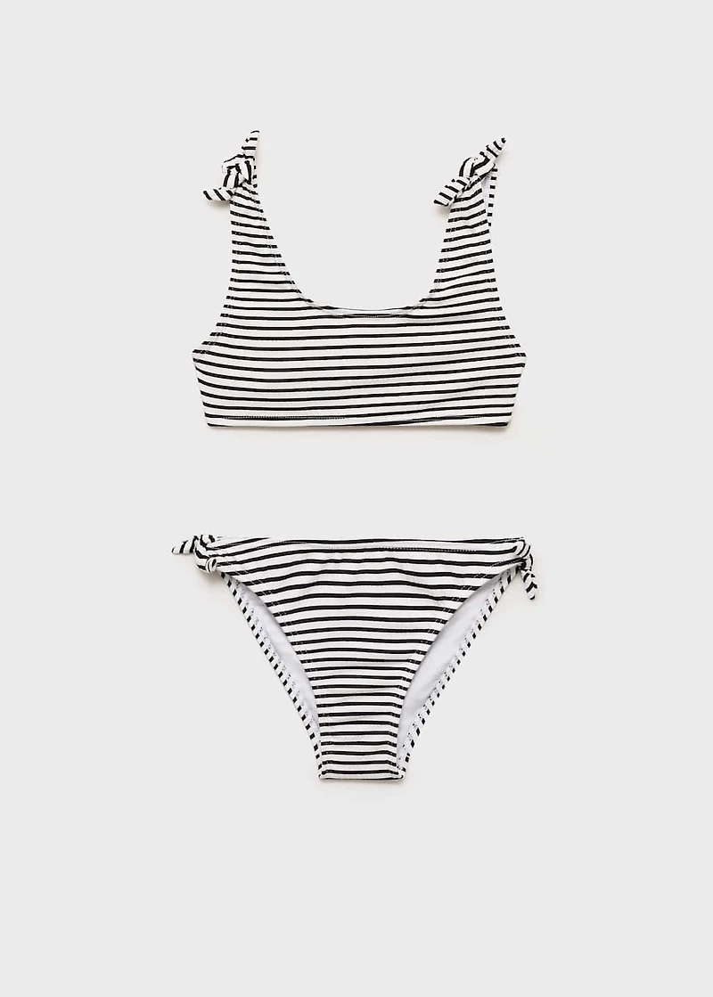 Striped bikini