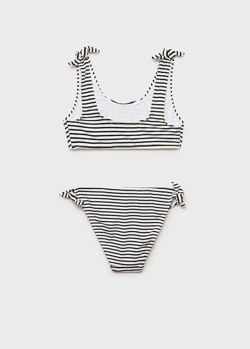 Striped bikini