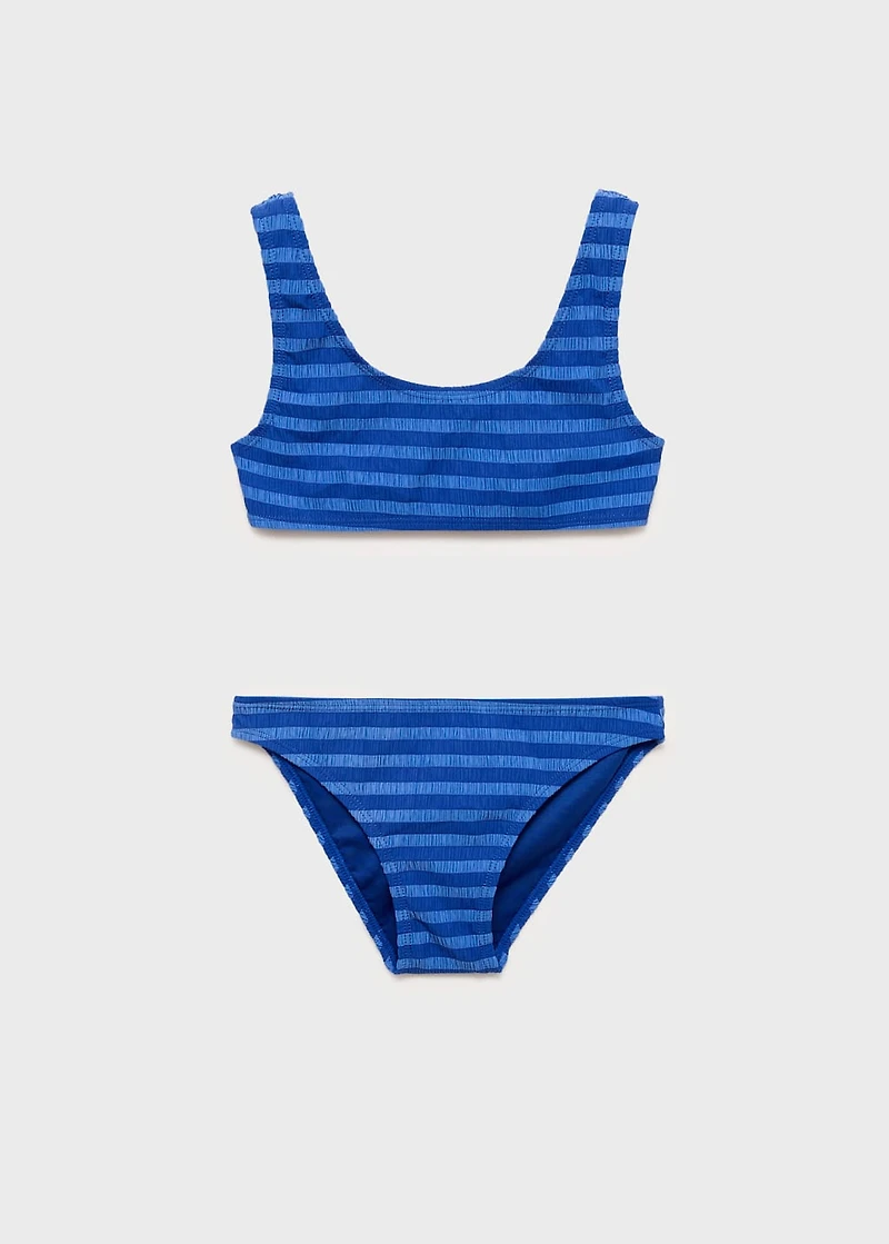 Striped bikini