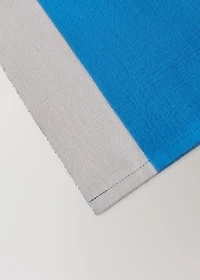 Cotton dyed striped placemats