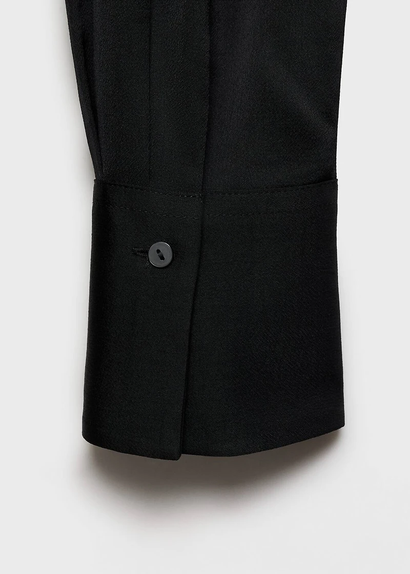 Satin finish flowy shirt