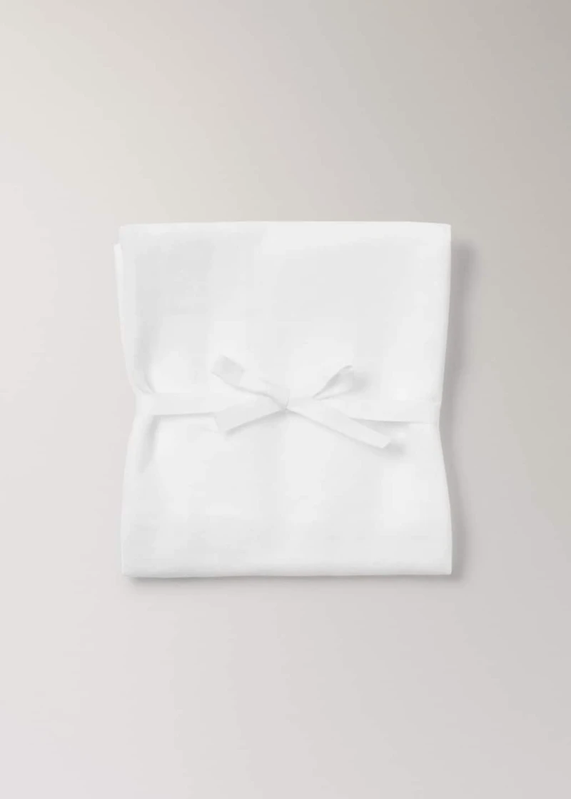 Plain cotton baby swaddle