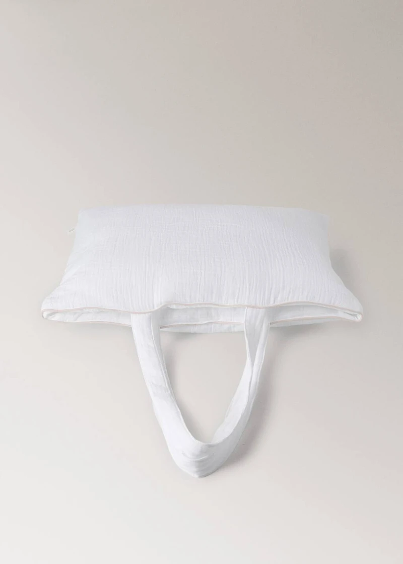 Cotton chiffon maternity bag