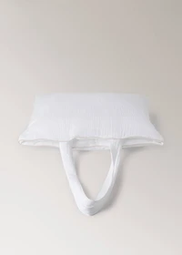 Cotton chiffon maternity bag