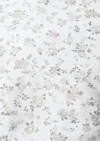 Floral-print children's cushion 35x35 cm