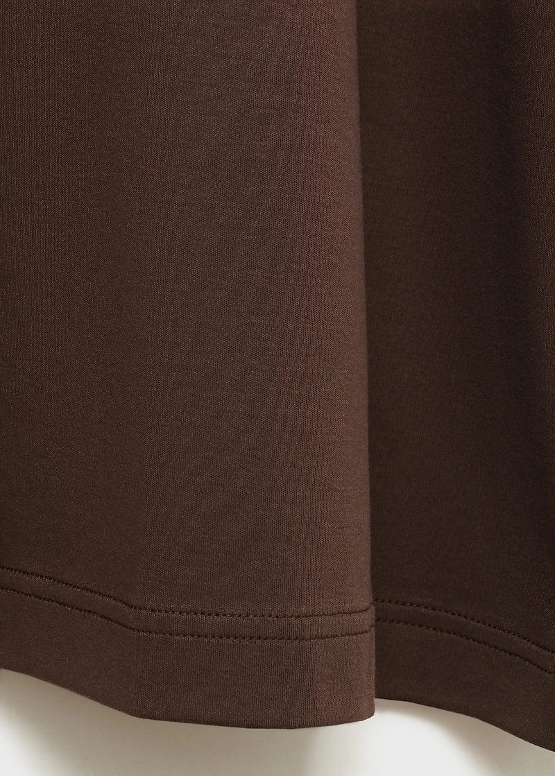 Plain cotton nightgown