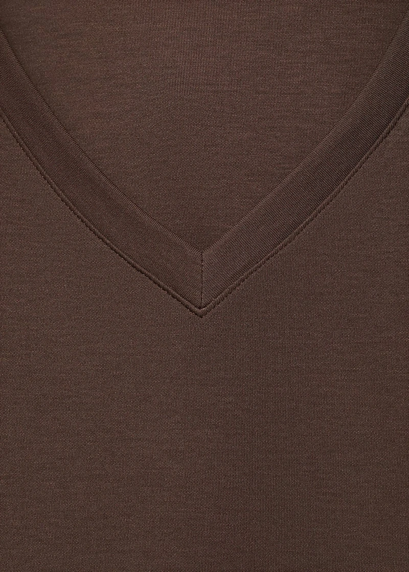 Plain cotton nightgown