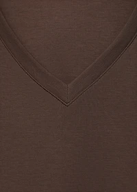Plain cotton nightgown
