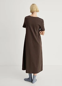 Plain cotton nightgown