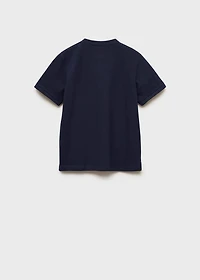 Mao collar polo shirt