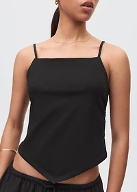 V-neck bandana top