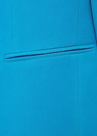 Straight-fit suit jacket