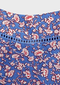 Floral-print pajamas