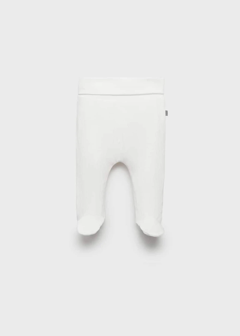 Cotton-knit gaiters
