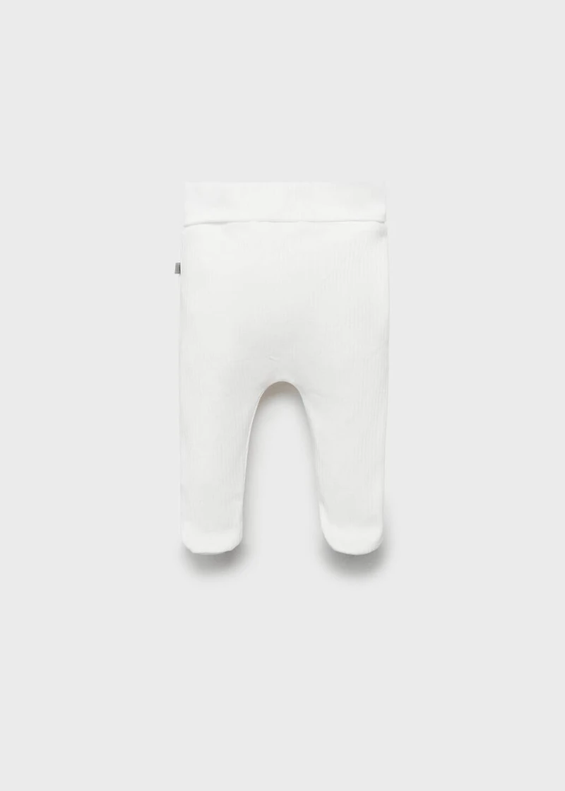 Cotton-knit gaiters