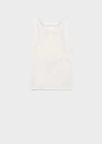 Cotton crochet top
