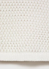 Cotton crochet top
