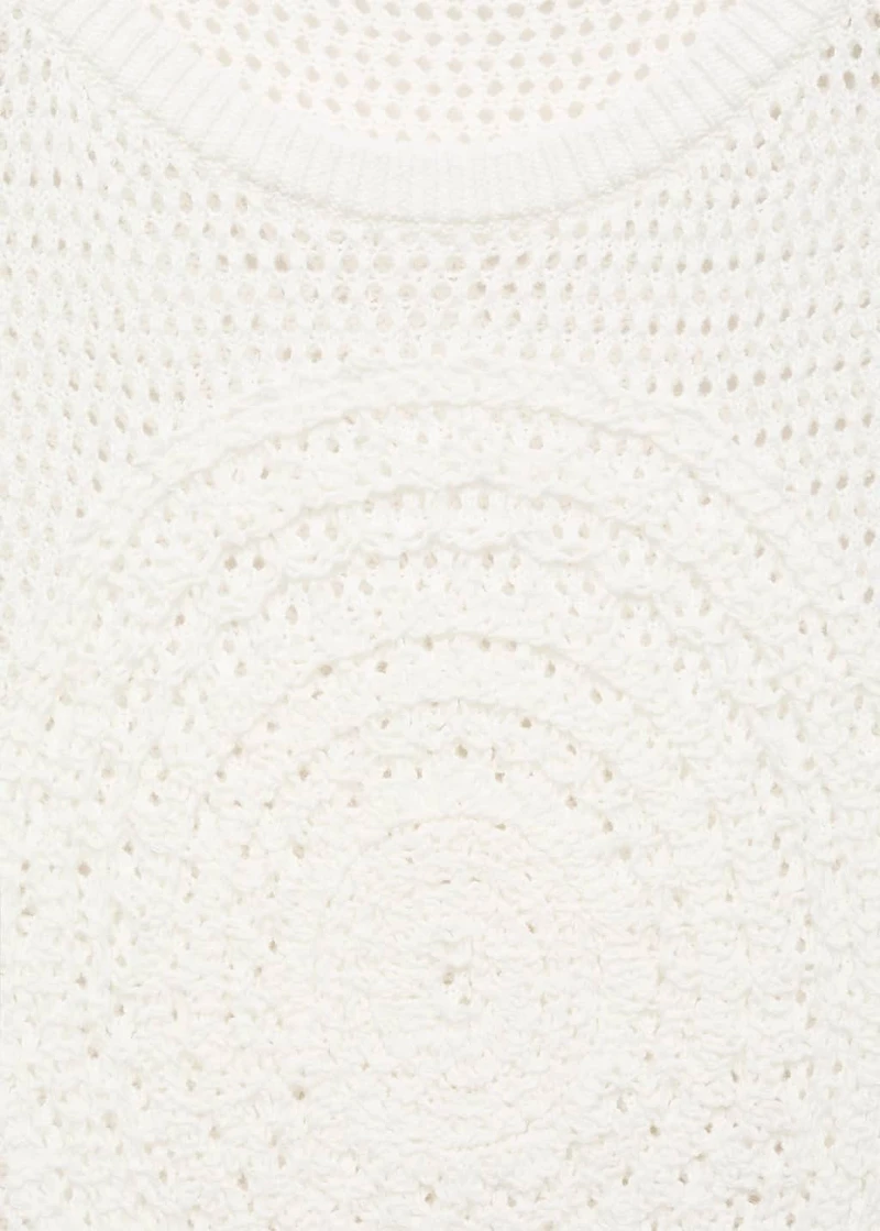 Cotton crochet top