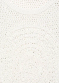 Cotton crochet top