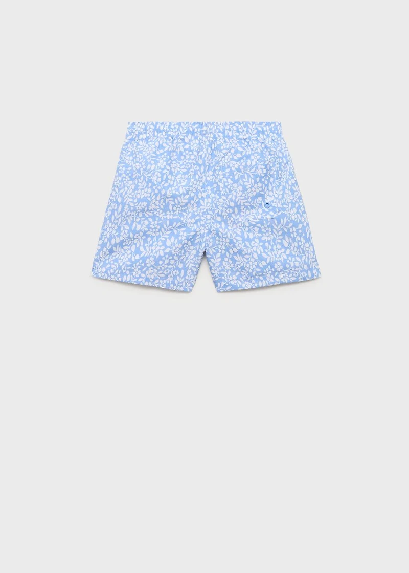 Floral print swimsuit