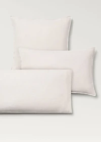 Washed linen pillowcase 45x110 cm