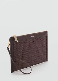 Natural fiber clutch