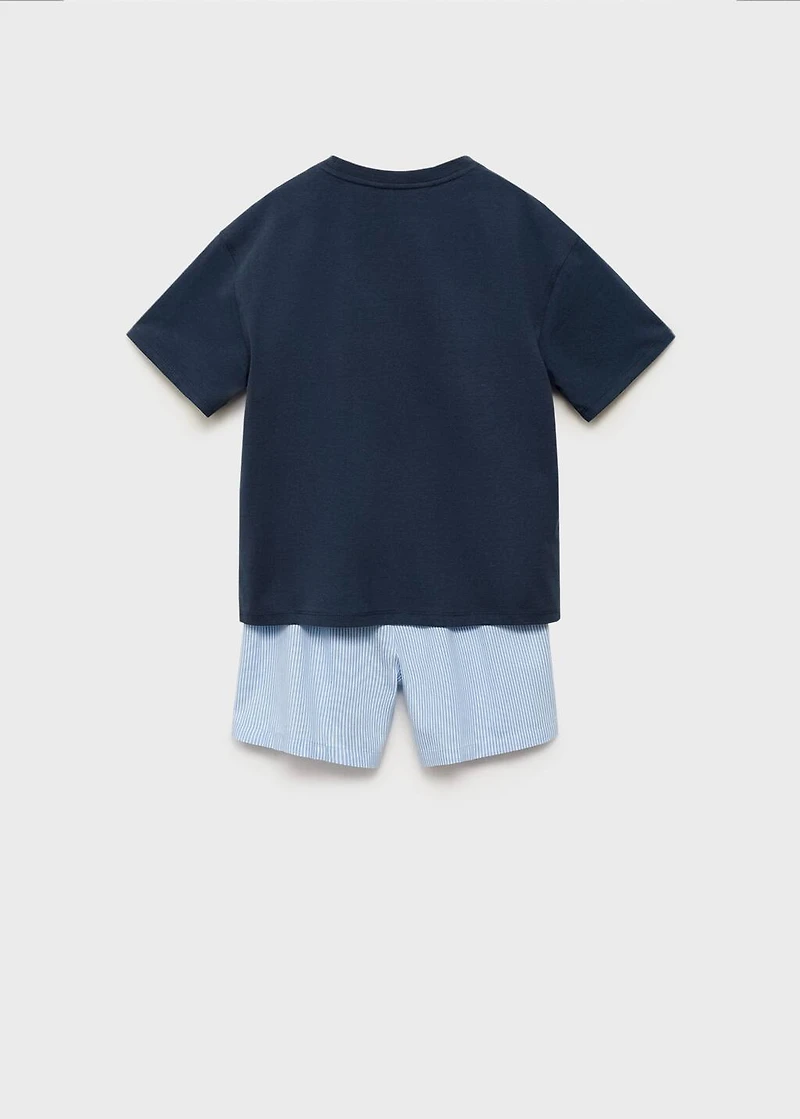 Striped short pyjamas