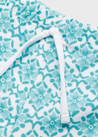 Floral print swimsuit