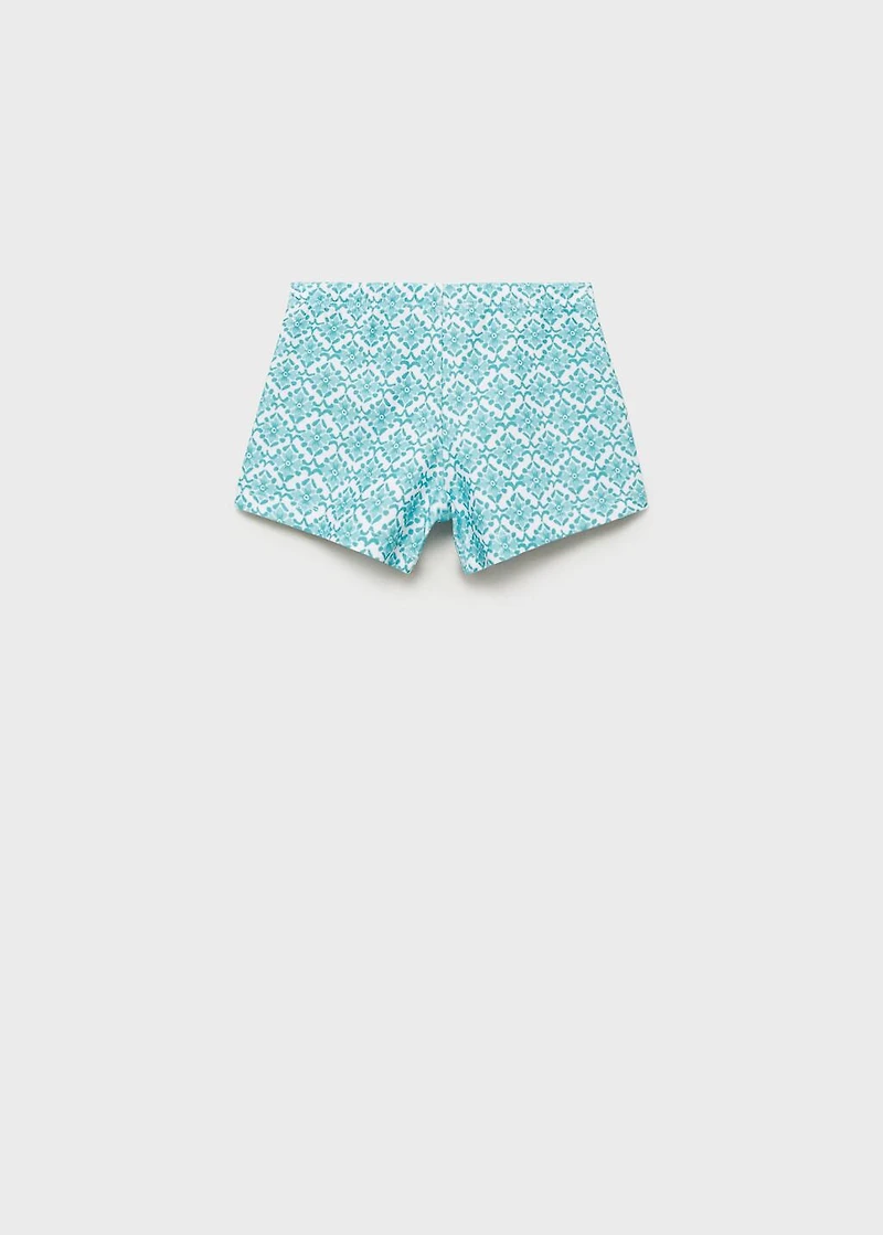Floral print swimsuit