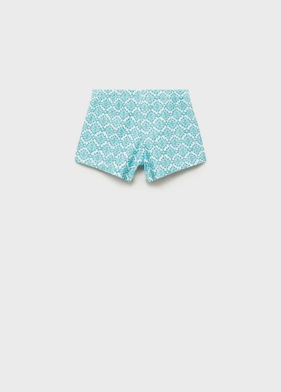 Floral print swimsuit