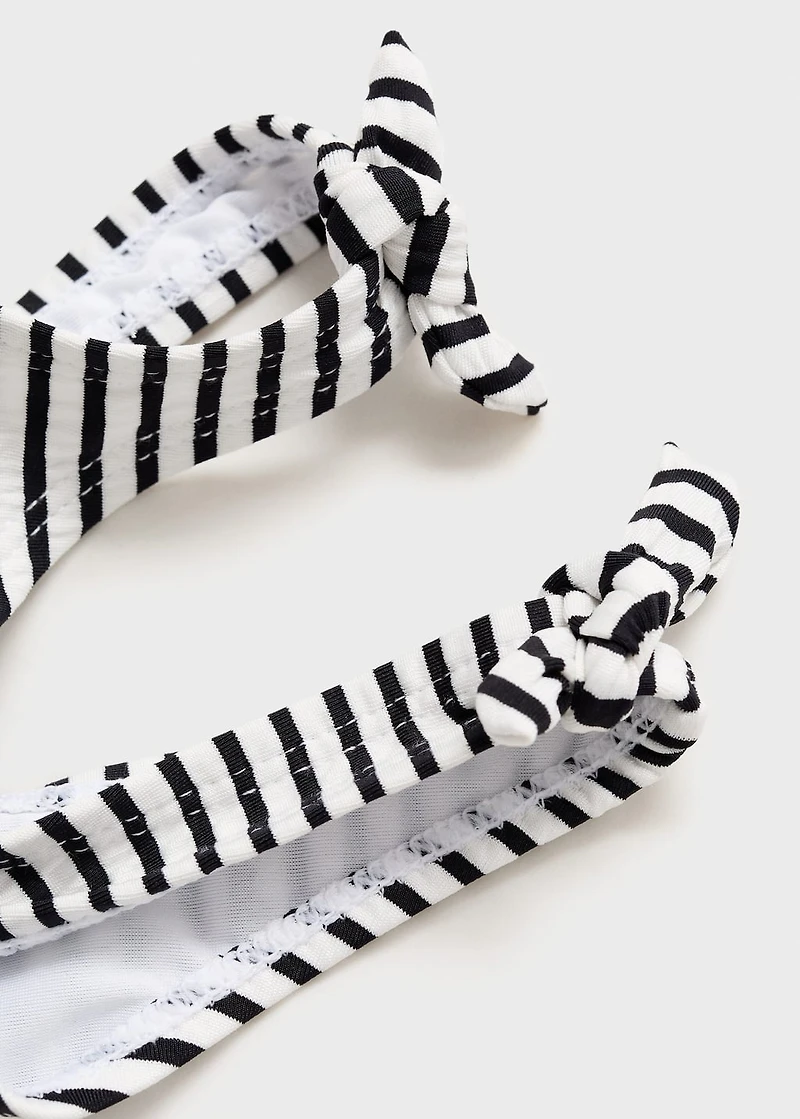 Striped swimsuit