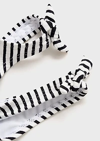 Striped swimsuit