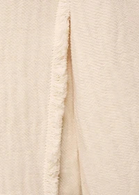 Oversized cotton jacket