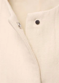 Oversized cotton jacket