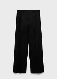 Linen suit trousers