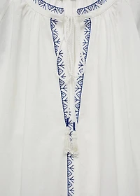 Embroidered detail shirt