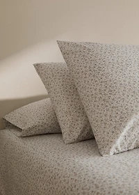 Cotton percale printed children's pillowcase 50x75 cm